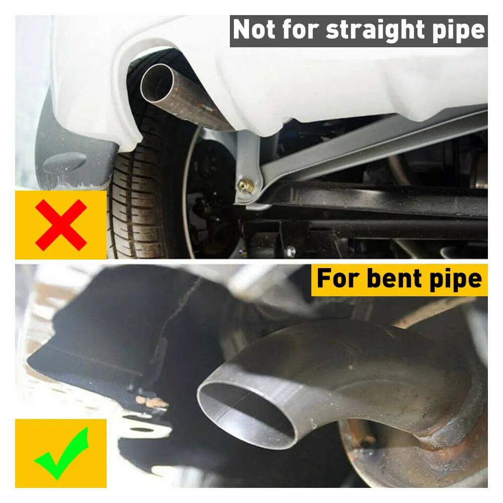 Muffler Tip Exhaust Pipe Elbow Exhaust Tubing for Car Modified