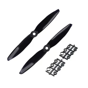 Orange HD Propellers 1050(10X5.0) Carbon Nylon Black 1CW 1CCW-1pair