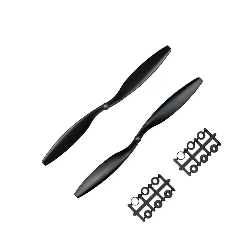 Orange HD Propellers 1245(12X4.5) ABS Black 1CW 1CCW-1pair