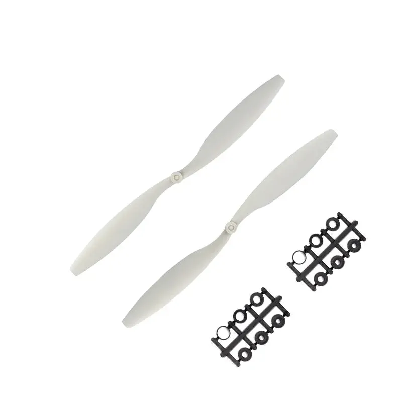 Orange HD Propellers 1245(12X4.5) ABS White 1CW 1CCW-1pair