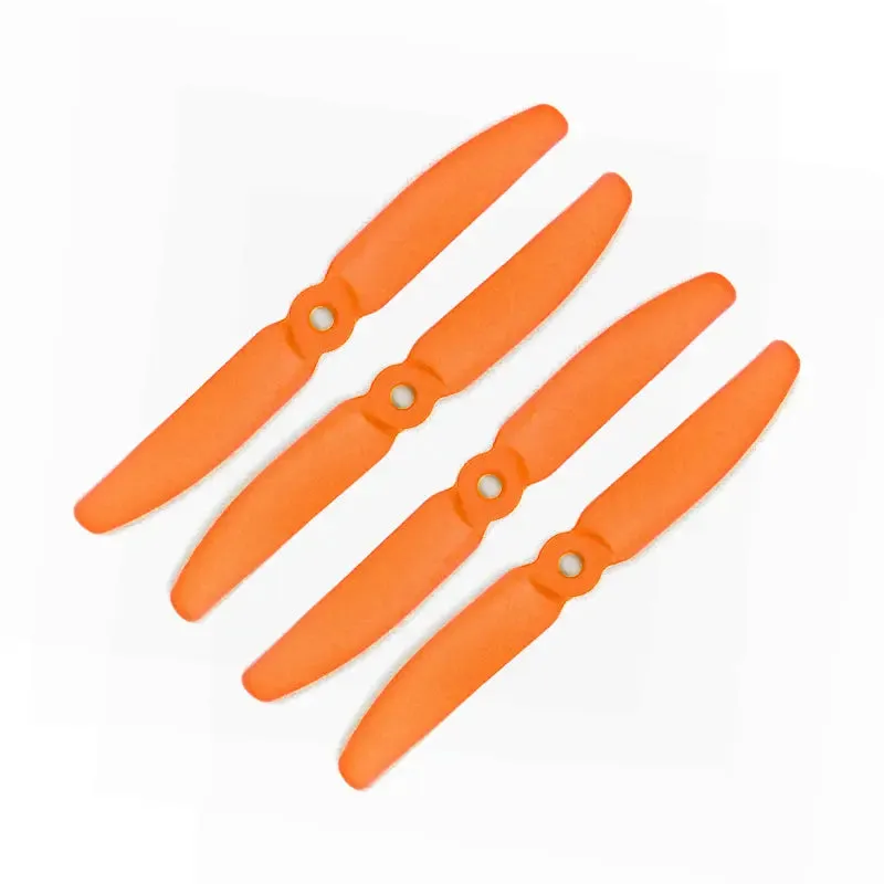 Orange HD Propellers 5040(5X4.0) Glass Fiber Nylon Props Orange 2CW 2CCW-2pairs