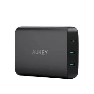 PA-Y12 72W USB C Power Delivery 3.0 & Dual Port USB Desktop Charger
