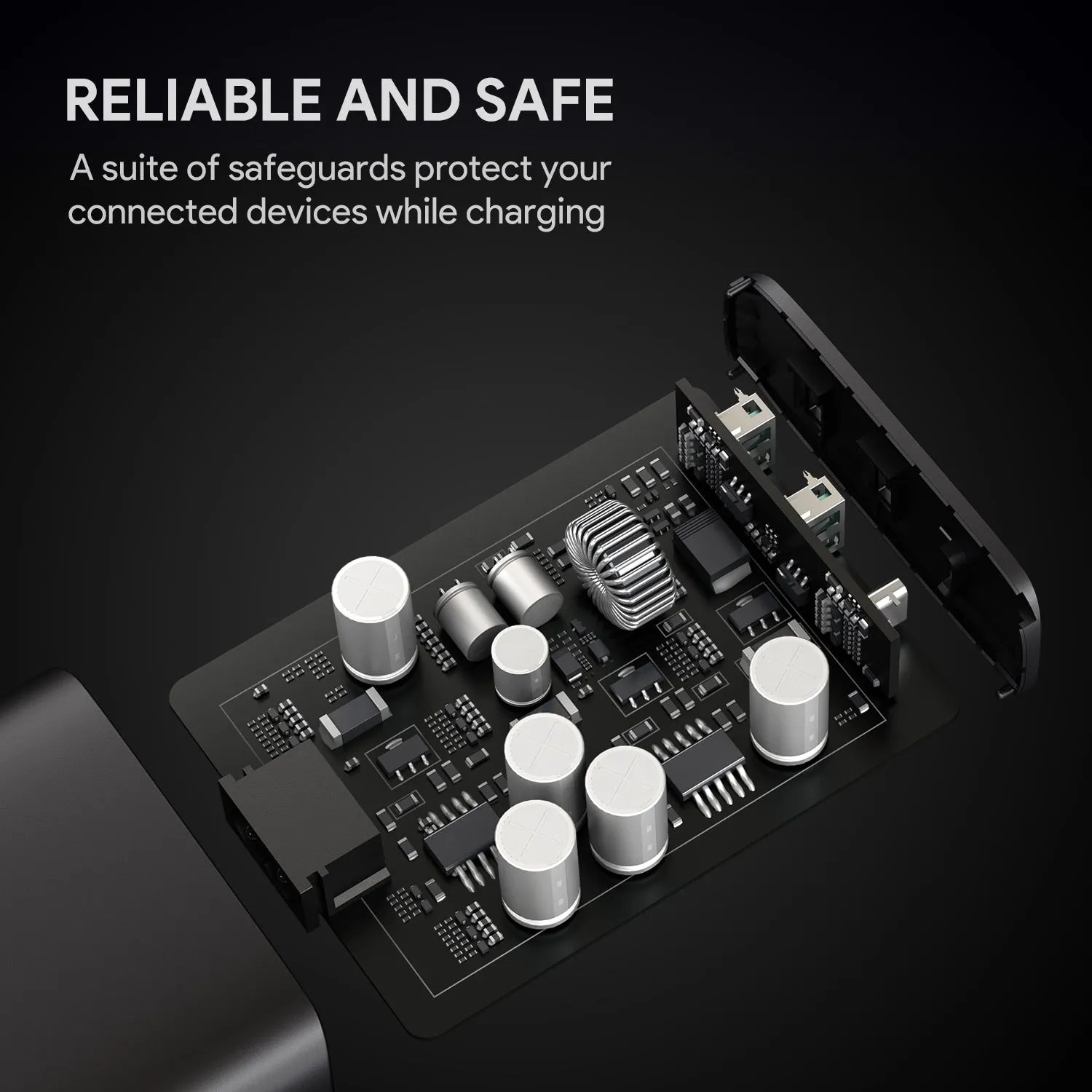 PA-Y12 72W USB C Power Delivery 3.0 & Dual Port USB Desktop Charger