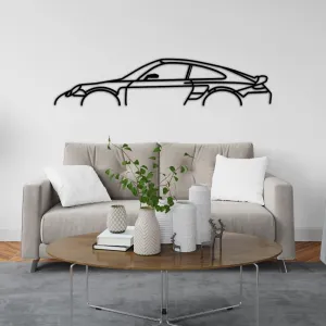 Porsche 911 Turbo S 997 Car Silhouette