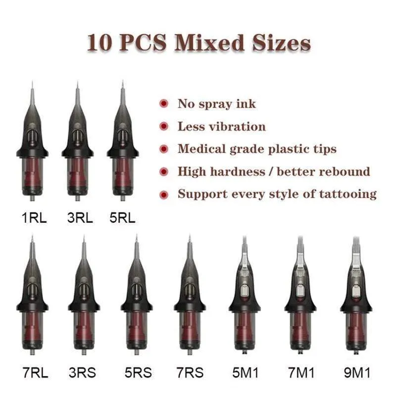 Professional Rotary Tattoo Machine Swiss Motor Pen Permanent Makeup Tattoo Machine Sets Tattoo Power Strong Quiet Motor Supply