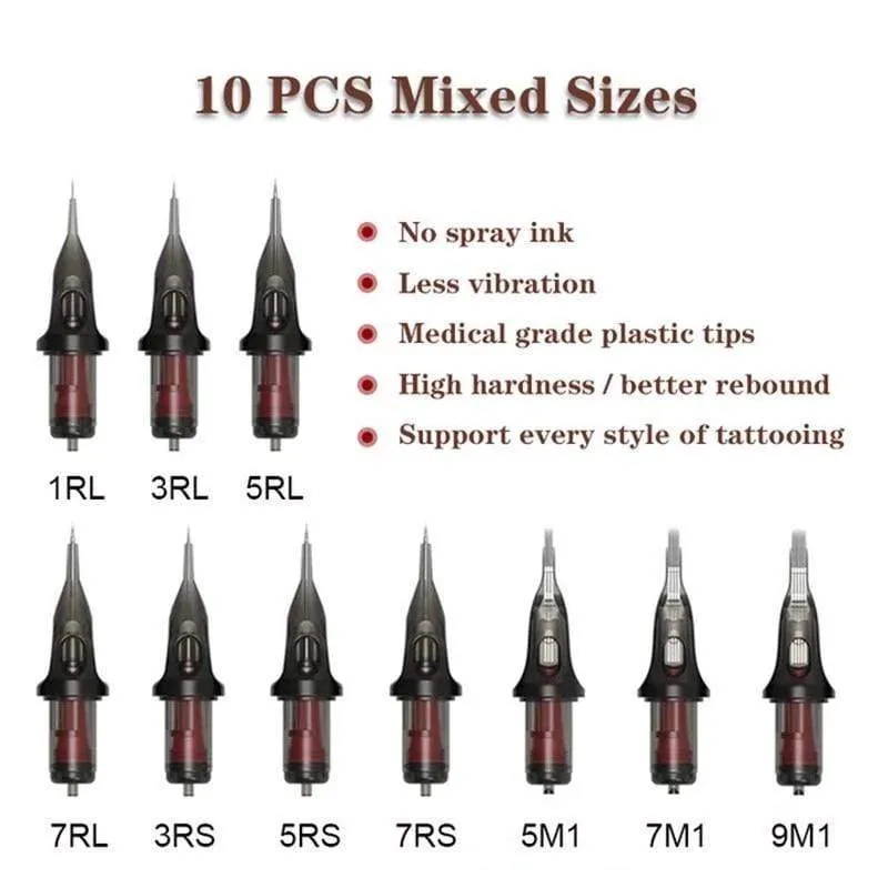 Professional Rotary Tattoo Machine Swiss Motor Pen Permanent Makeup Tattoo Machine Sets Tattoo Power Strong Quiet Motor Supply