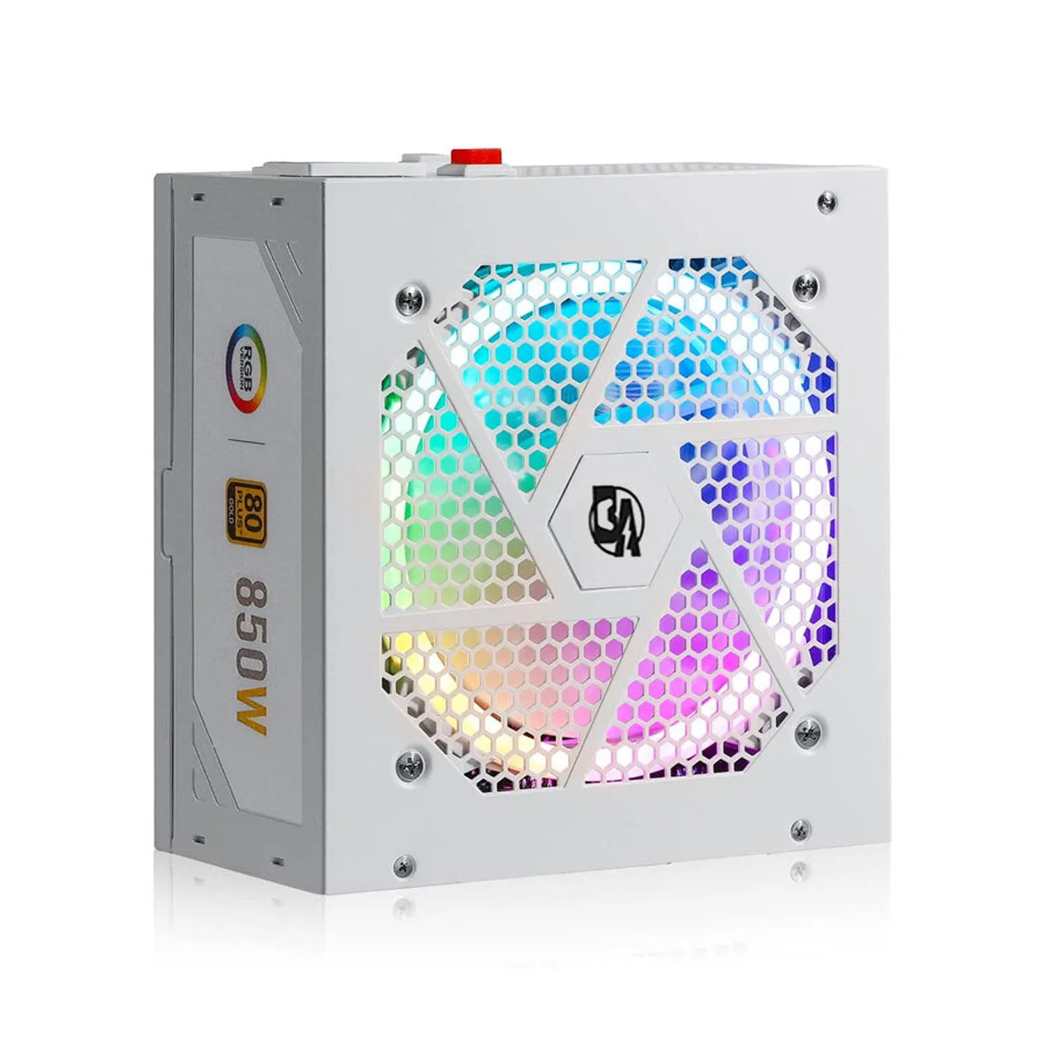 PSU007 80  Gold 850 Watt ATX 3.0 & PCIe 5.0 Fully Modular Power Supply w/ 80 Plus Gold Certified