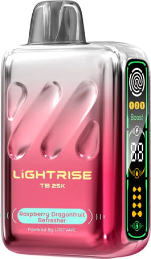 Raspberry Dragonfruit Refresher Lightrise 25K - Lost Vape