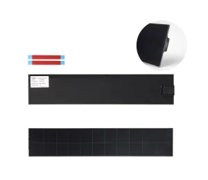 Sortfle Windows Solar Panels - 5V/5W Solar Panel USB Charger Built-in Voltage Stabilization System for Motorized Blinds, Windows