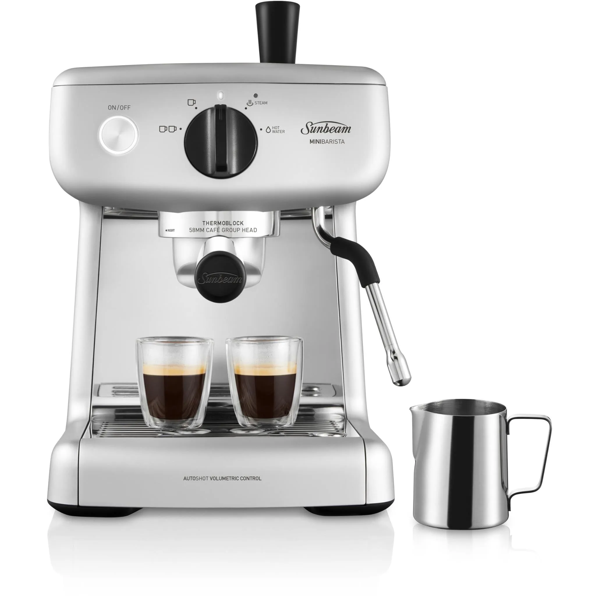Sunbeam Mini Barista Espresso Machine (Silver)