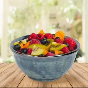 The Better Home Terra Series Ceramic Serving Bowl | Ramen Soup Bowl Microwave Safe | Scratch Resistant | Stain Proof