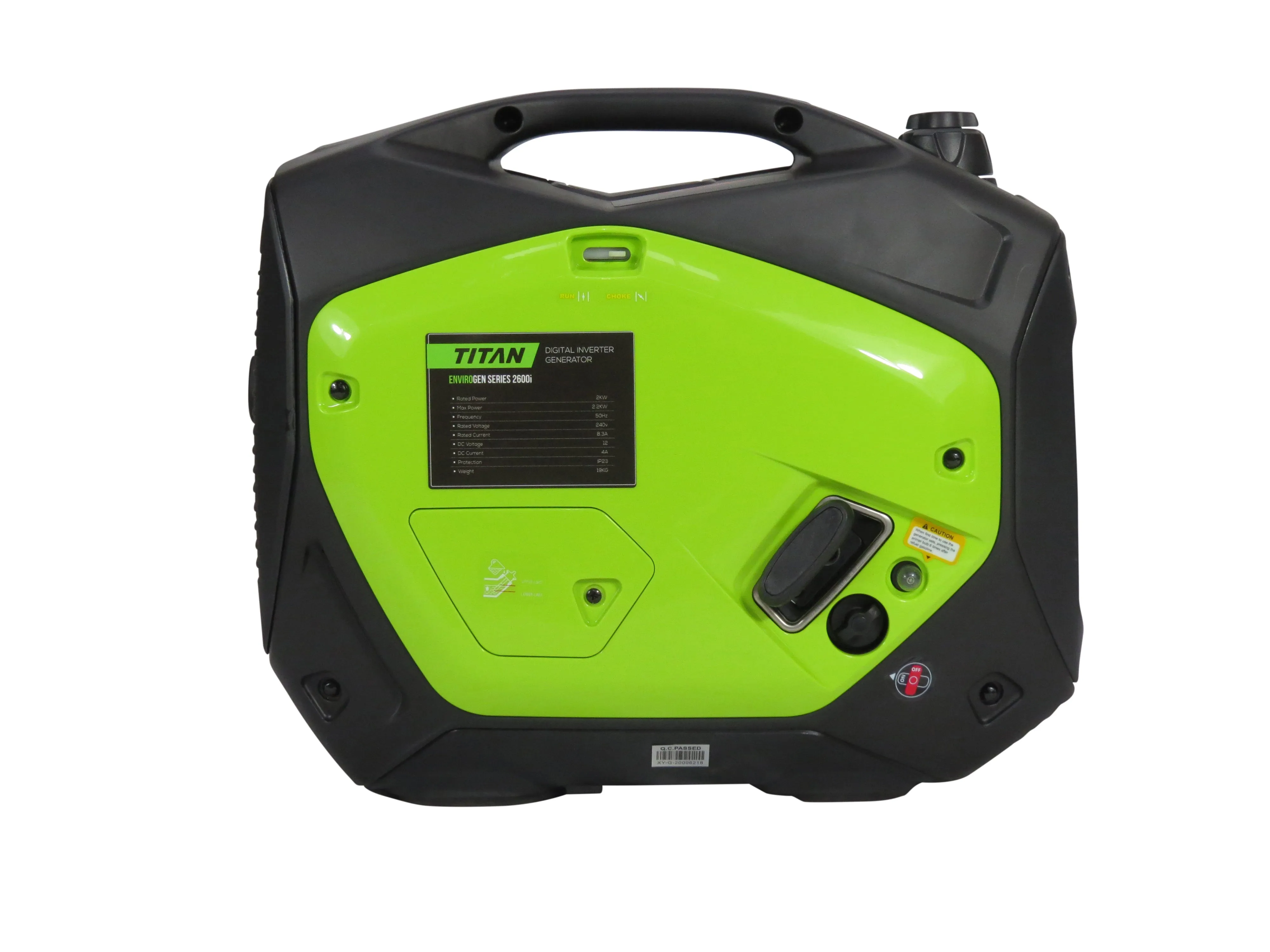 Titan Envirogen 2600I Inverter Generator