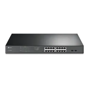 Tp-Link Jetstream Tl-Sg1218mpe - Switch - 16 Ports - Smart - Rack-Mountable