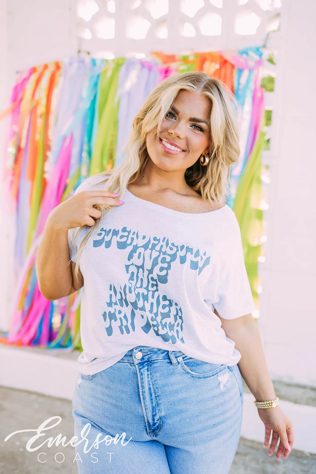 Tri Delta Steadfast Love Tee