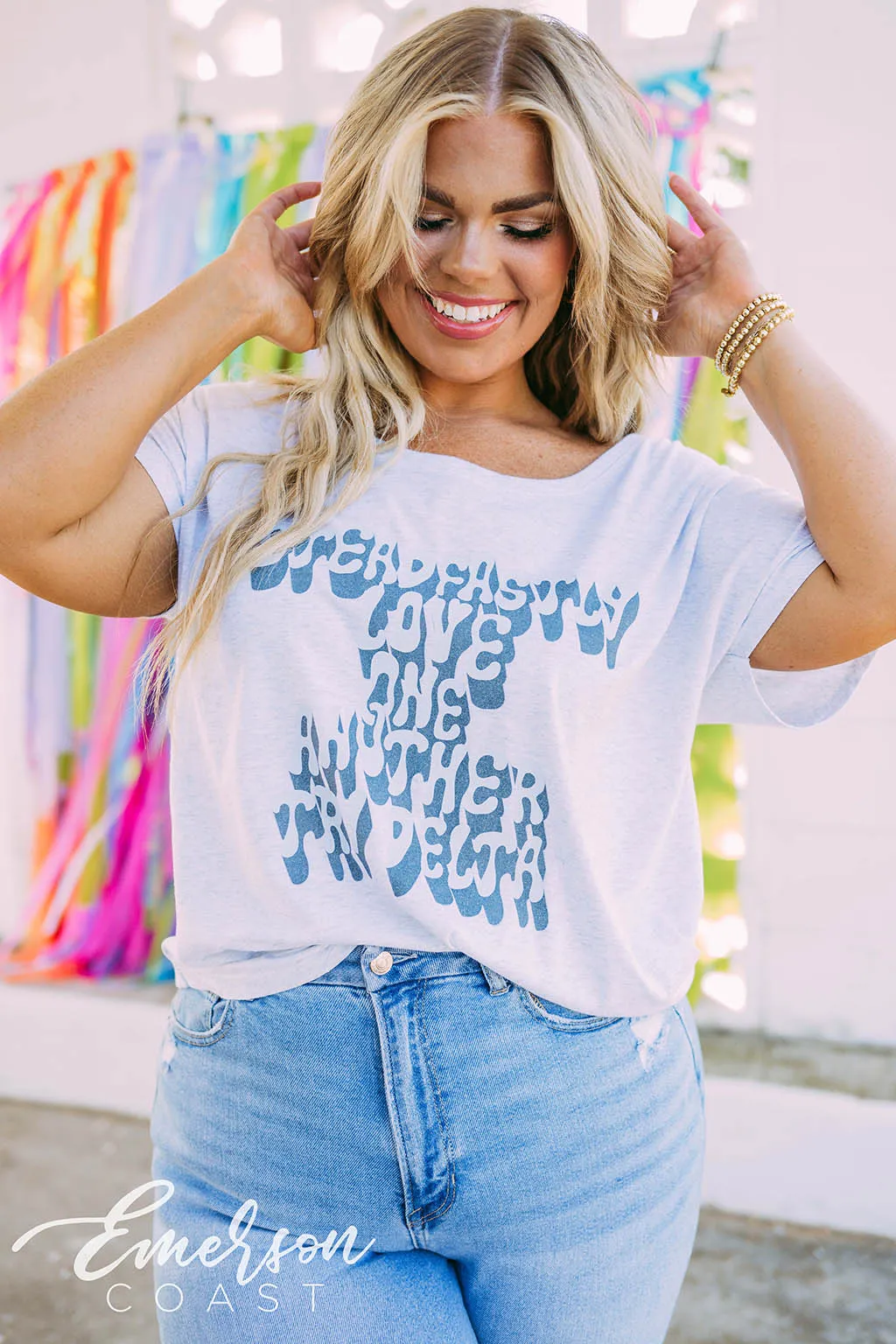Tri Delta Steadfast Love Tee