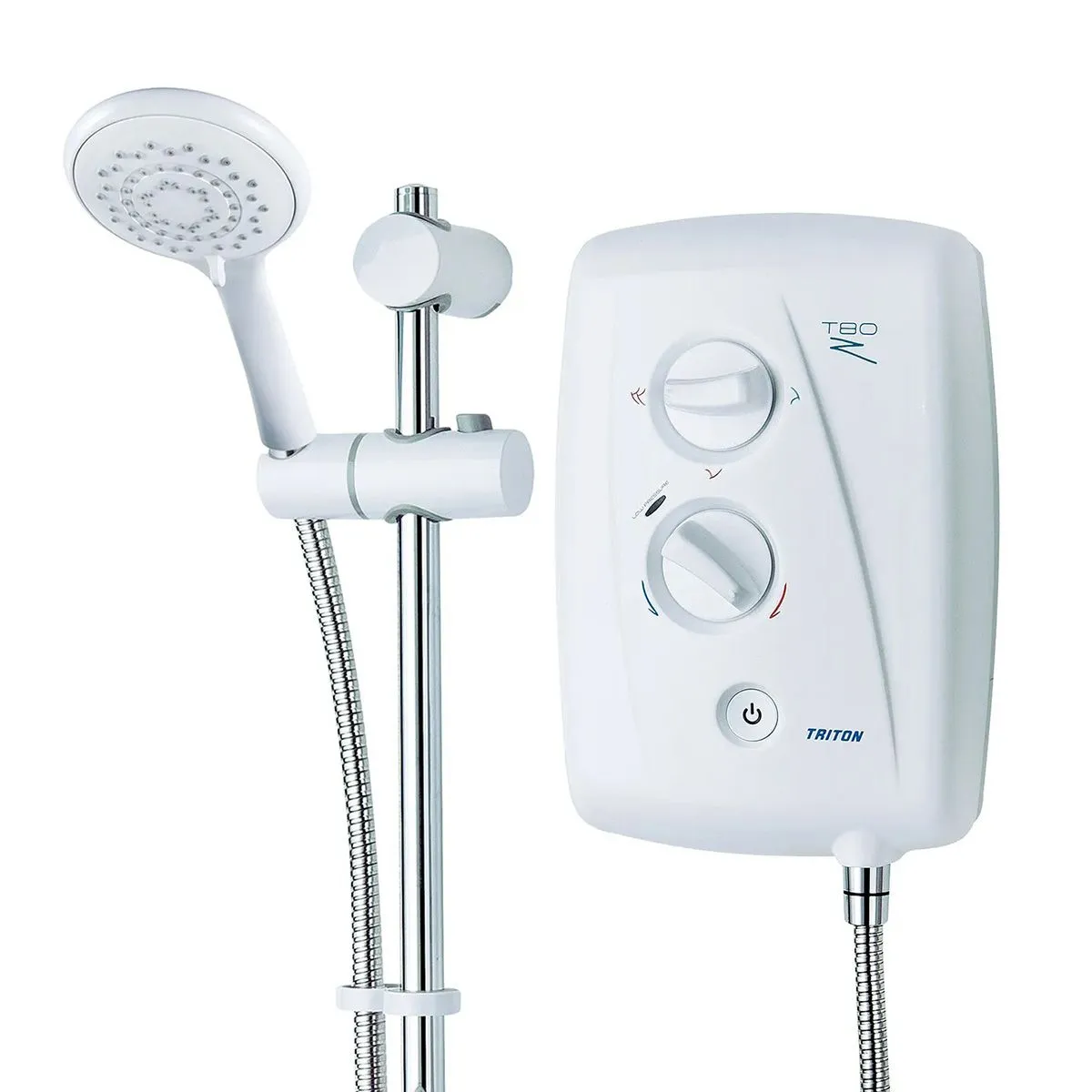 Triton T80Z Fast-Fit 8.5kW Electric Shower in White - SP8008ZFF