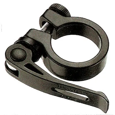 Uc Qr Seat Clamp,28.6,Black Black Aluminum Qr Seatpost Clamp Ultracycle Seatposts