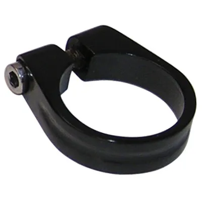 Uc X-Lite Seat Clamp,34.9,Blk 21G,Alloy,Matte Black,1-3/8'' X-Lite Seatpost Clamp Ultracycle Seatposts