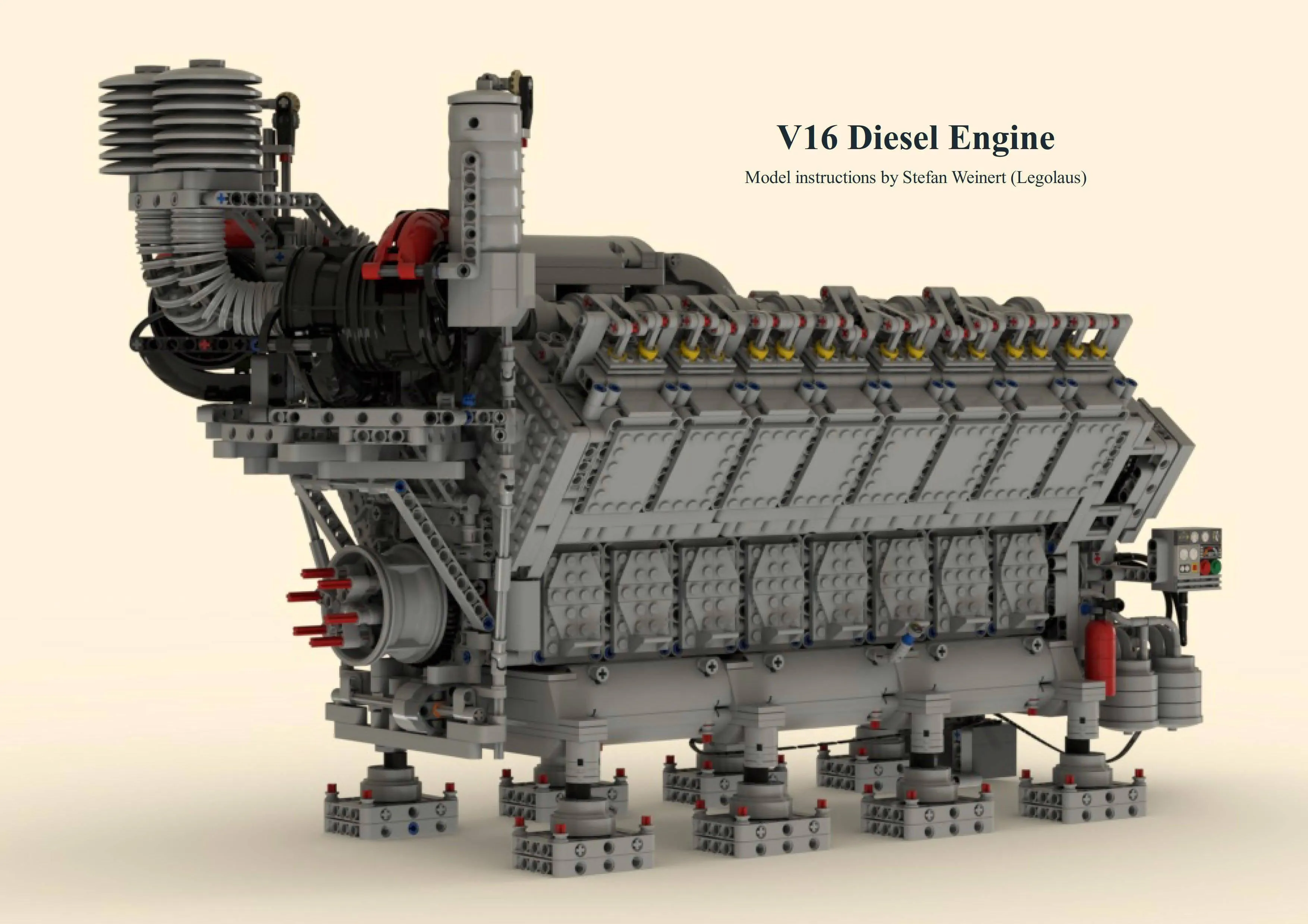 V16 Diesel Engine