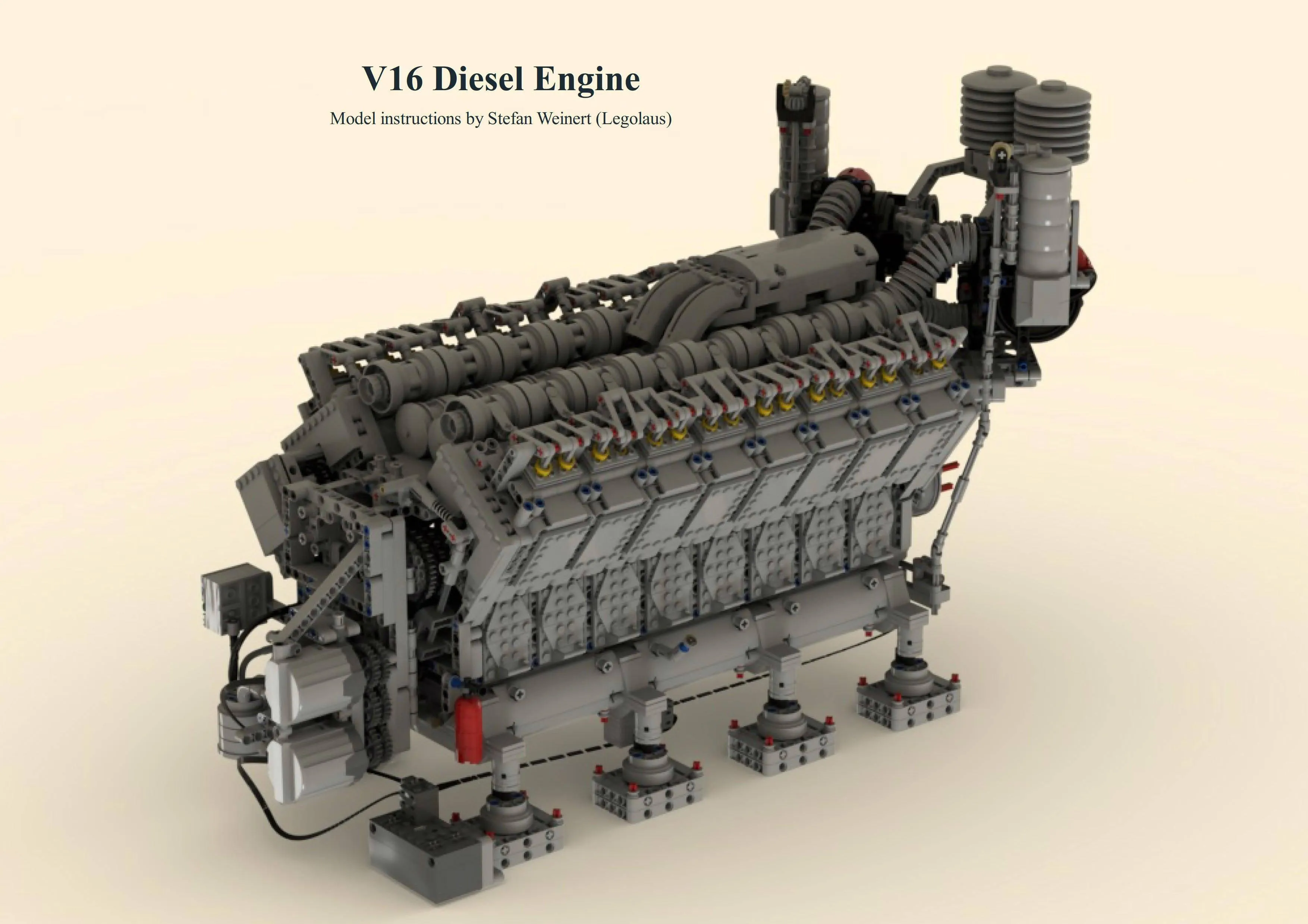 V16 Diesel Engine