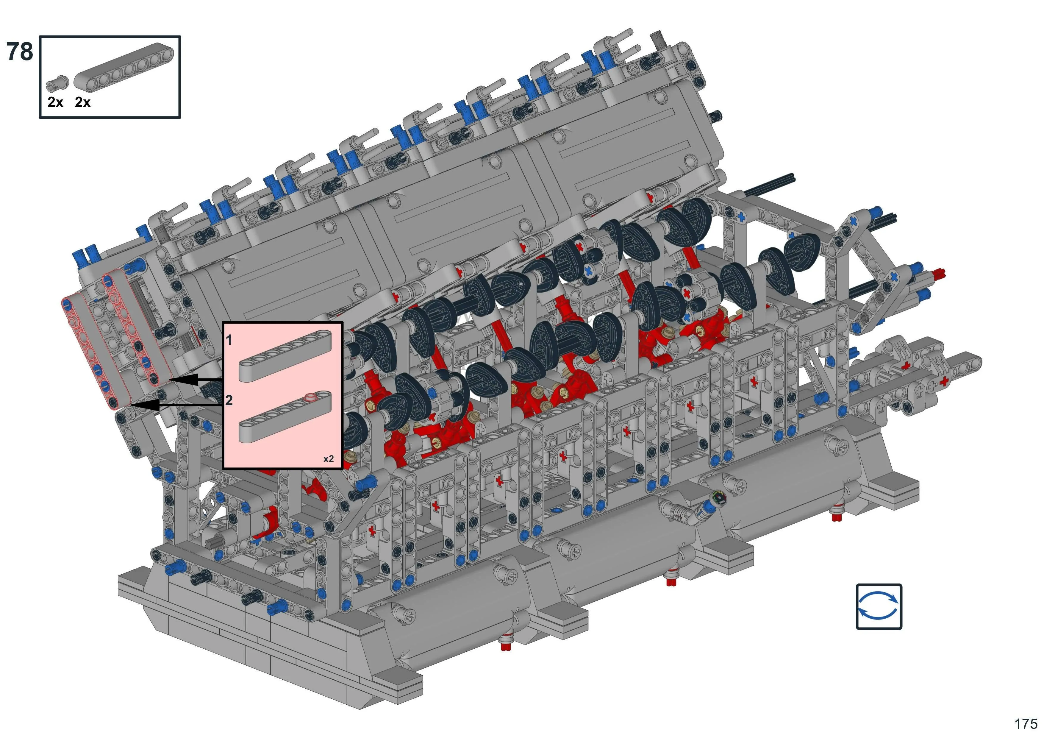 V16 Diesel Engine