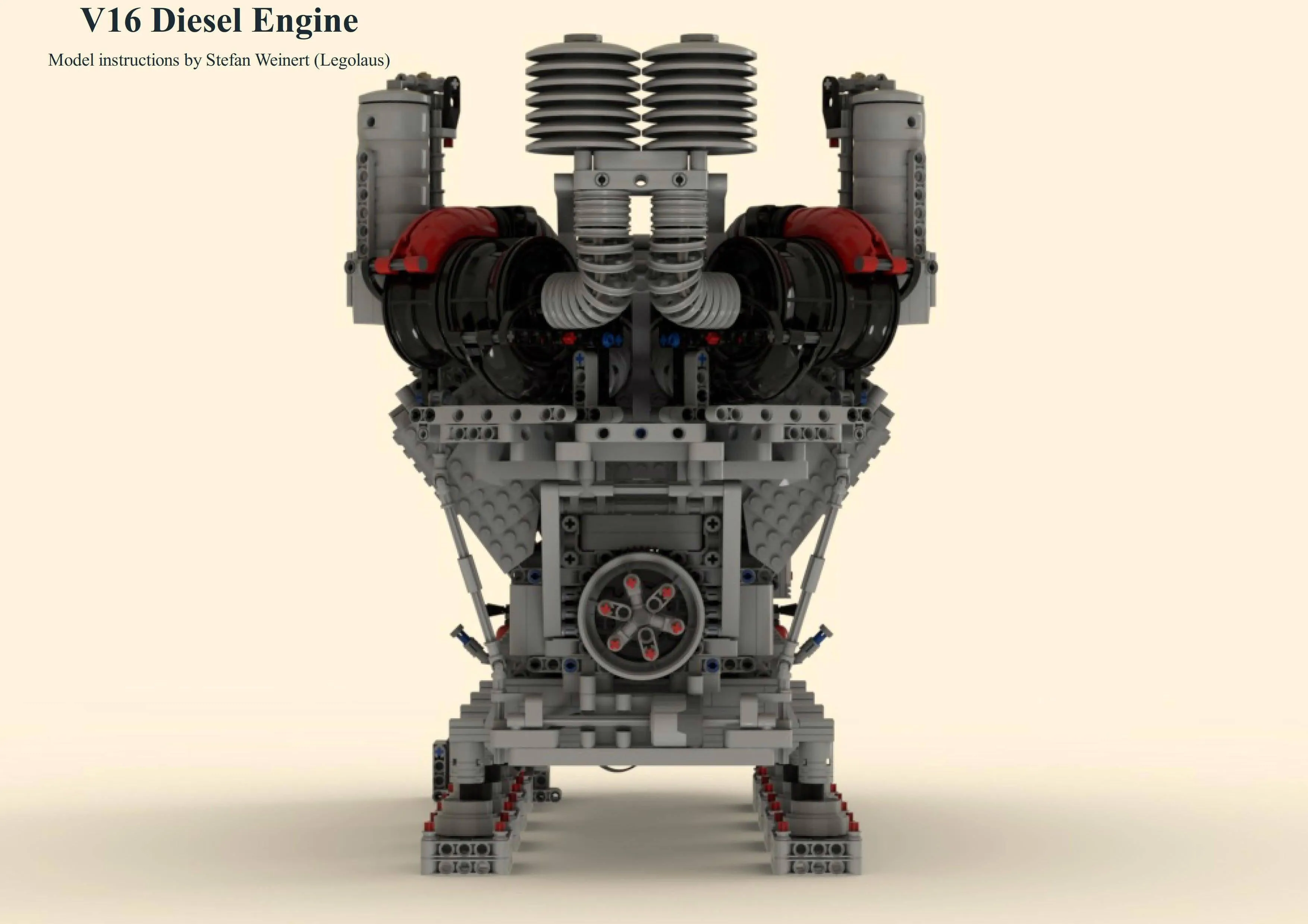 V16 Diesel Engine