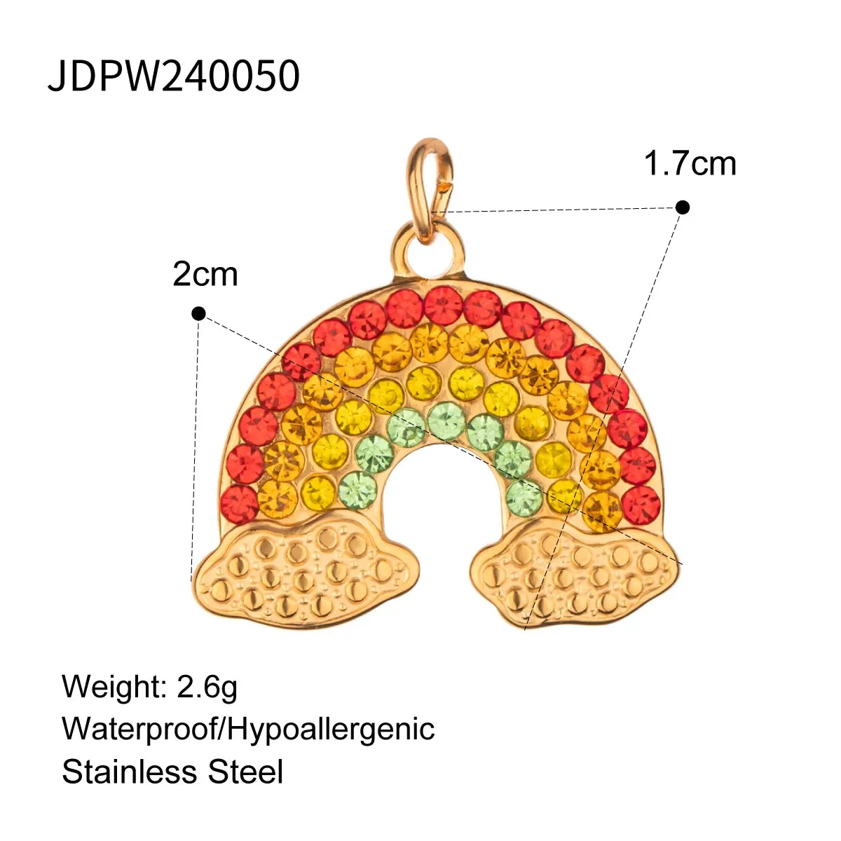 VAIGE Conch Sea Shell and Starfish Stainless Steel Charm for DIY Jewelry Crafting - Perfect for Handmade Necklaces and Unique Accessories