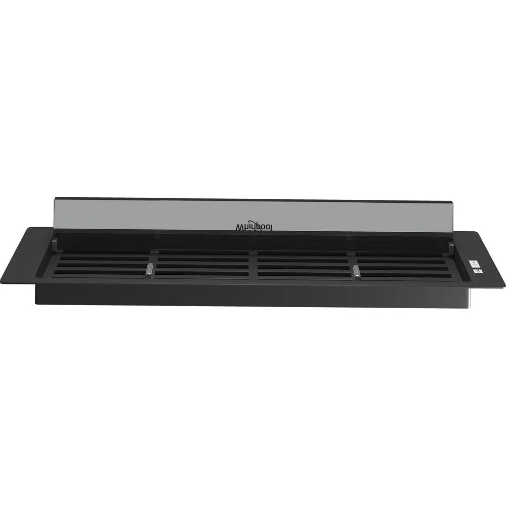 Whirlpool WDO93FBK 86cm Wide Built-In Downdraft Hood - Black