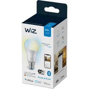 WiZ White Ambient A60 B22 Smart Bulb